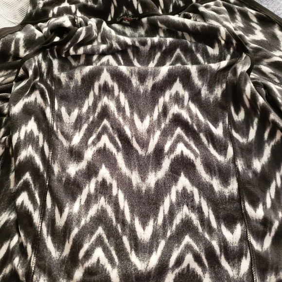 French Laundry 3x zipup black & white vest pockets - Picture 12 of 16